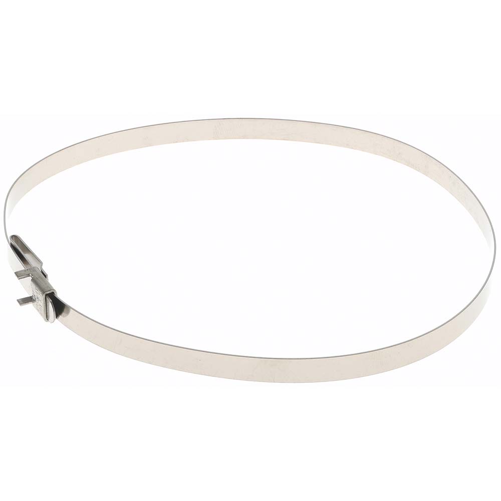 Value Collection Band Clamp: CV Joint, 10" Max Dia, 1/4" Wide, Stainless Steel - BD24164