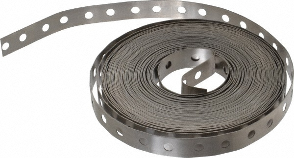 Empire 50' x 3/4" 304 Stainless Steel Hanger Strapping - 239SS22050
