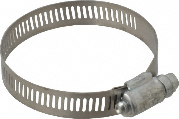 Value Collection Worm Gear Clamp: SAE 36, 1-13/16 to 2-3/4" Dia, Stainless Steel Band - BDNA-24119-THA