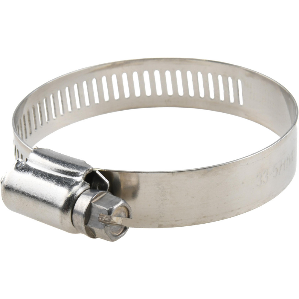 Value Collection Worm Gear Clamp: SAE 116, 5-3/4 to 7-3/4" Dia, Stainless Steel Band - MS01D146197