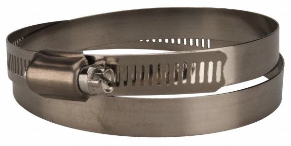 Value Collection Worm Gear Clamp: SAE 116, 5-3/4 to 7-3/4" Dia, Stainless Steel Band - MS01D146197