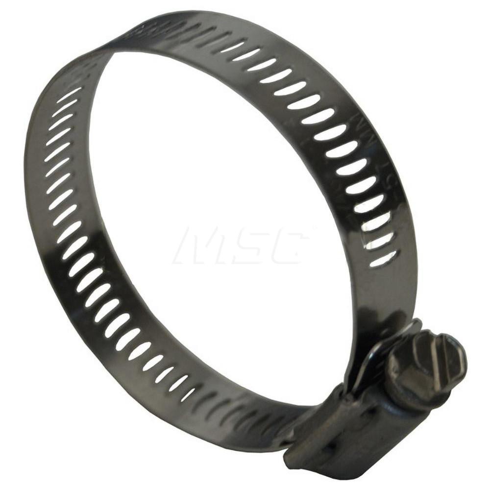 Dixon Valve & Coupling Worm Gear Clamp: 7/16 to 25/32" Dia, Stainless Steel Band - HSS6