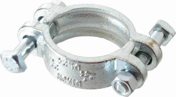 Dixon Valve & Coupling Double Bolt Clamp: Plated Iron - 988