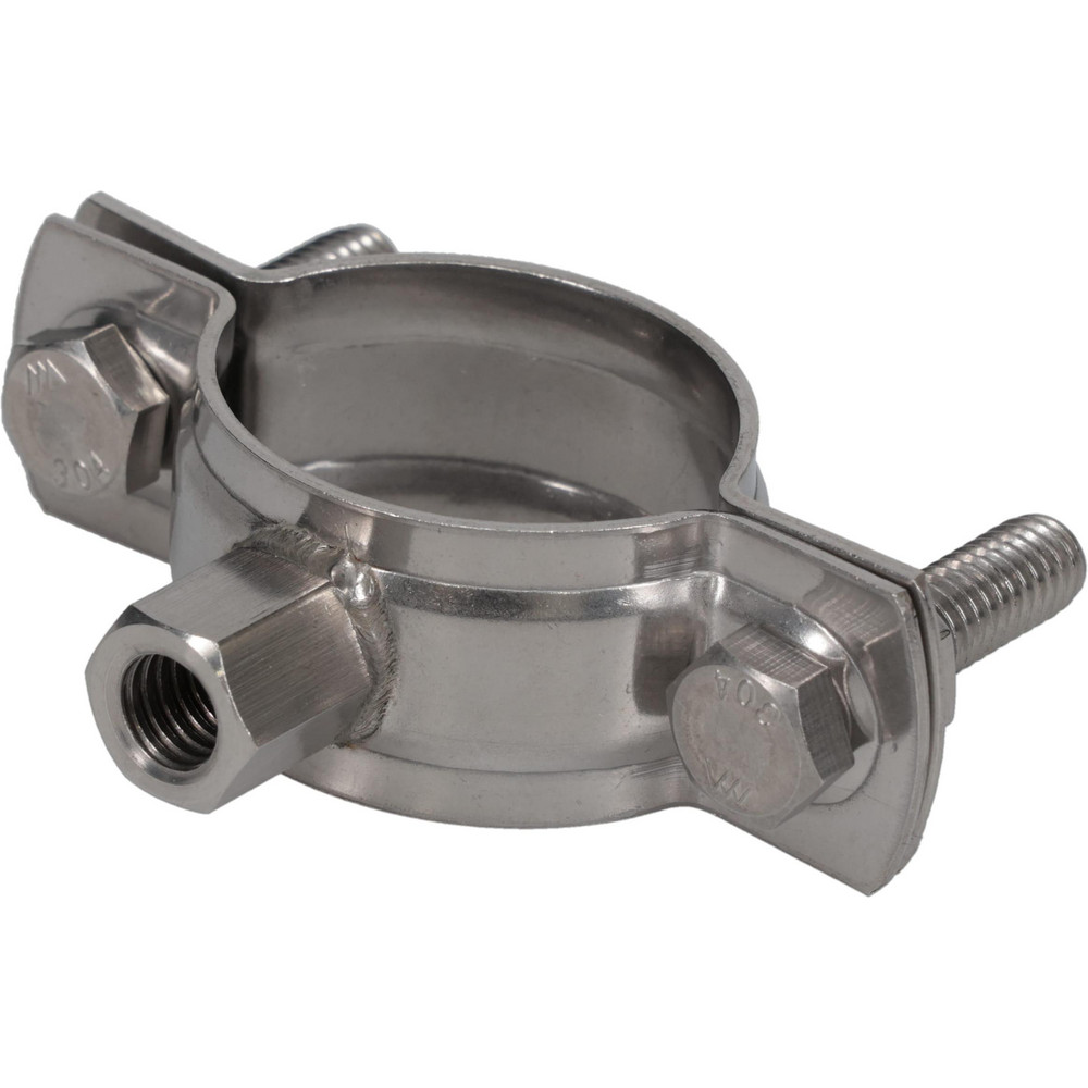 Empire Split Ring Hanger: 1-1/4" Pipe, 3/8" Rod, 304 Stainless Steel - 41SSI0125