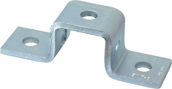 Empire Adjustable Clevis Hanger: 5" Pipe, 5/8" Rod, Carbon Steel, Electro-Galvanized Finish - 11G0500