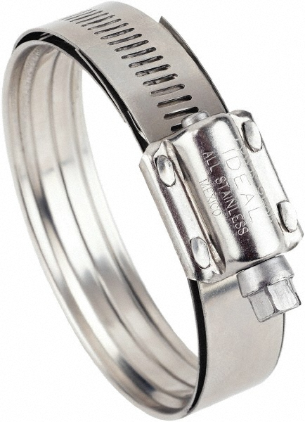 Dixon Valve & Coupling Worm Gear Clamp: 32/64X58/64" OD SS WORM GEAR CLAMP - HS36
