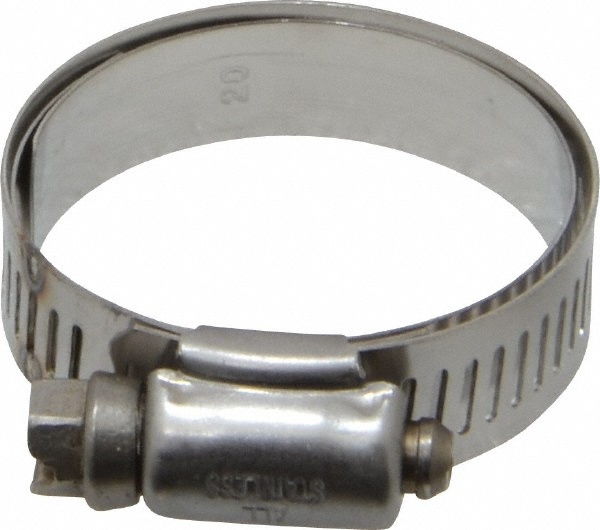 Value Collection Worm Gear Clamp: Stainless Steel Band - BD24066