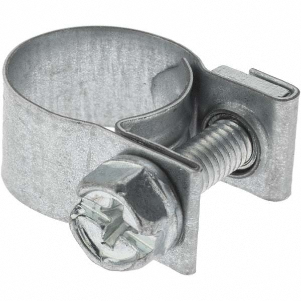 Au-Ve-Co Products Worm Gear Clamp: SAE 14, Chromate Steel Band - 15860