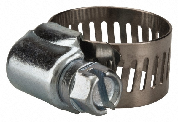 Empire Adjustable Band Hanger: 6" Pipe, 1/2" Rod, 304 Stainless Steel - 31SS0600