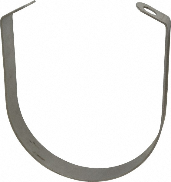 Empire Adjustable Band Hanger: 6" Pipe, 1/2" Rod, 304 Stainless Steel - 31SS0600