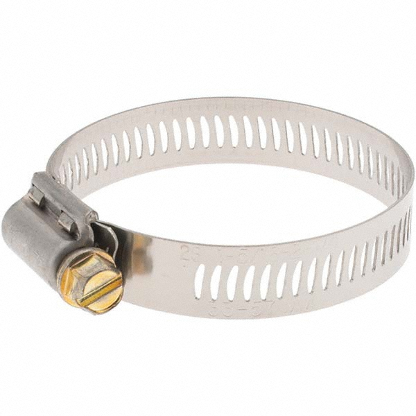 Foreverbolt Worm Gear Clamps; Clamp Type: Worm Drive; Minimum Dia (mm): 2.250; Minimum Dia (Fractional Inch): 1-5/16; Minimum Dia (Decimal Inch): 2.2500; Maximum Dia (Decimal Inch): 2.2500; Maximum Dia (mm): 2.25; Maximum Dia (Inch - Fraction - 4 Decimals): 2-1/4 - FBHCLP28P5