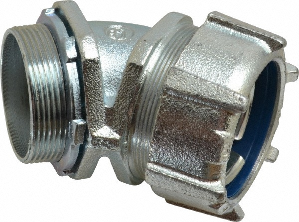 Thomas & Betts Pipe or Conduit Strap: 1-1/2" Pipe, 1-1/2" Tube, Steel, Hot-Dipped Galvanized Finish, 1 Mount Hole, Screw-On - 1280