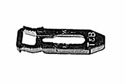 Thomas & Betts Pipe or Conduit Strap: 1-1/2" Pipe, 1-1/2" Tube, Steel, Hot-Dipped Galvanized Finish, 1 Mount Hole, Screw-On - 1280