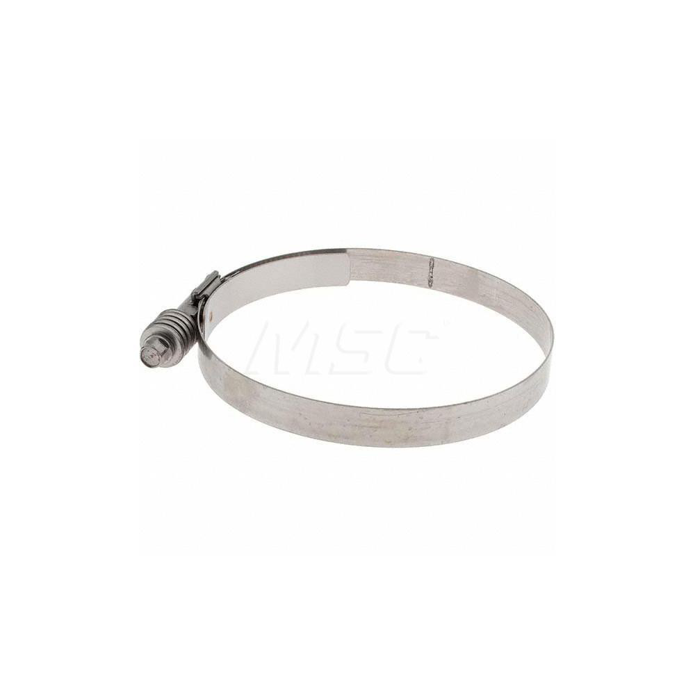 Made in USA Worm Gear Clamp: SAE 562, 4-3/4 to 5-5/8" Dia - CT 550 L SS BW