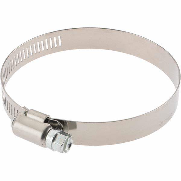 Value Collection Worm Gear Clamp: SAE 44, 2-1/4 to 3-1/4" Dia, Stainless Steel & Carbon Steel Band - MS01B5782-THA