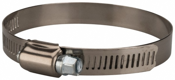 Value Collection Worm Gear Clamp: SAE 44, 2-1/4 to 3-1/4" Dia, Stainless Steel & Carbon Steel Band - MS01B5782-THA