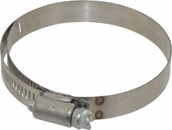Value Collection Worm Gear Clamp: SAE 44, 2-1/4 to 3-1/4" Dia, Stainless Steel & Carbon Steel Band - MS01B5782-THA