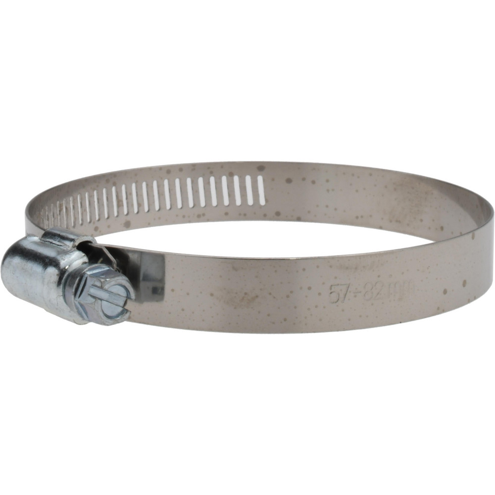 Value Collection Worm Gear Clamp: SAE 44, 2-1/4 to 3-1/4" Dia, Stainless Steel & Carbon Steel Band - MS01B5782-THA