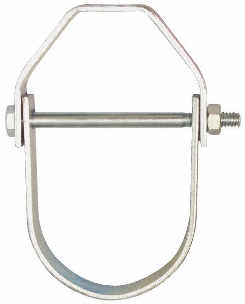Empire Adjustable Clevis Hanger: 8" Pipe, Carbon Steel - 11G0800