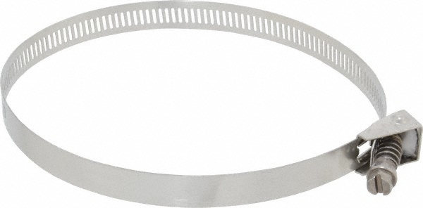 IDEAL TRIDON Worm Gear Clamp: SAE 275, 2 to 2-1/2" Dia, Stainless Steel Band - 382150275051
