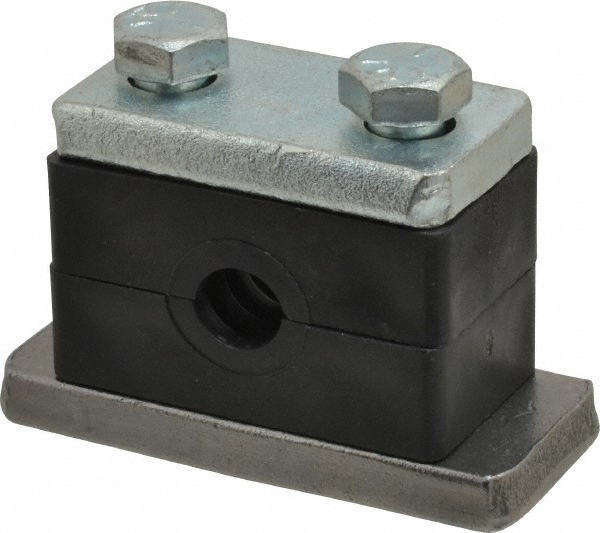 HYDAC Aluminum Heavy Duty Vibration Control Clamp for 1/8" Pipe - 2209640