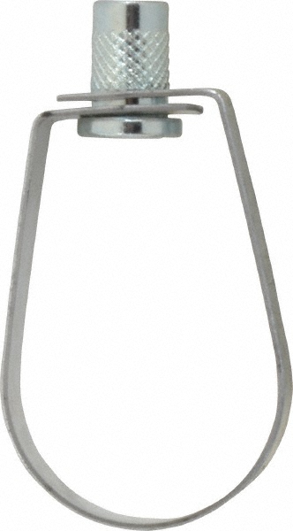 Empire Emlok Swivel Ring Hanger: 3" Pipe, 1/2" Rod, Carbon Steel, Pre-Galvanized Finish - 310G0300