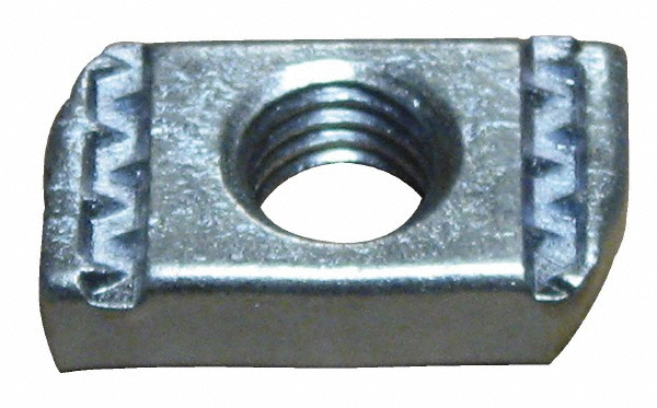 Empire Strut Channel Strut Nut: Use with Attaching Hanger Rod or Other Accessories From Strut - 8000Z0058