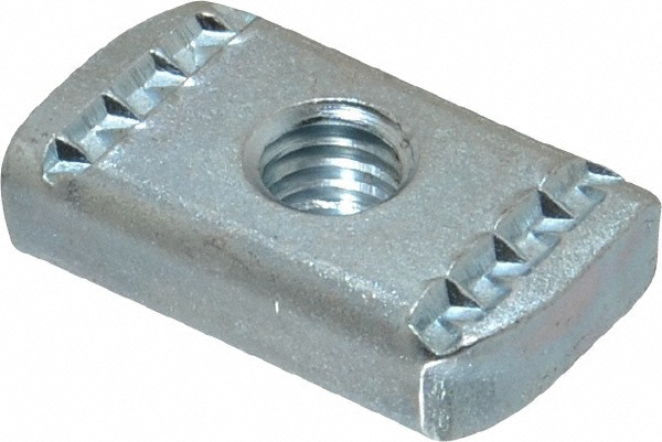 Empire Strut Channel Strut Nut: Use with Attaching Hanger Rod or Other Accessories From Strut - 8000Z0058