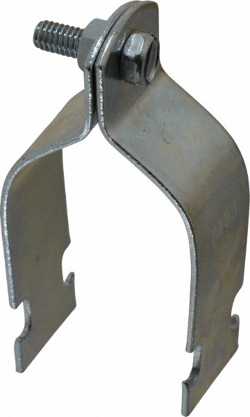 PRO-SOURCE Framing Channel & Strut Mounted Clamps: Pipe Clamp, Carbon Steel, 1-1/2 - EGSP9 48