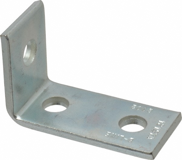 Cooper B-Line Strut Channel 90 deg Strut Fitting: Use with Cooper B-Line - Channel/Strut (All Sizes Except B62 & B72), 1/2" Bolt - 78101150023