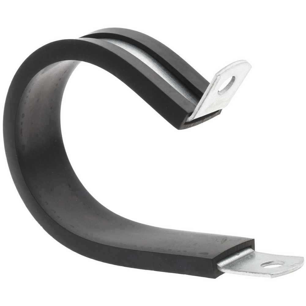 ZSI Cushion Clamp: 7/8" Tube, Polyamide, Black, Blue & Silver - RPC-7/8