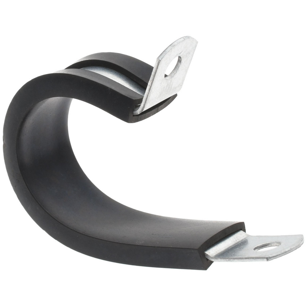 ZSI Cushion Clamp: 7/8" Tube, Polyamide, Black, Blue & Silver - RPC-7/8