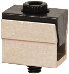 HYDAC 5.51" Wide x 4.33" High x 1.77" Deep, Polypropylene Heavy Duty C-Rail Mount Vibration-Control Clamp - 2209988