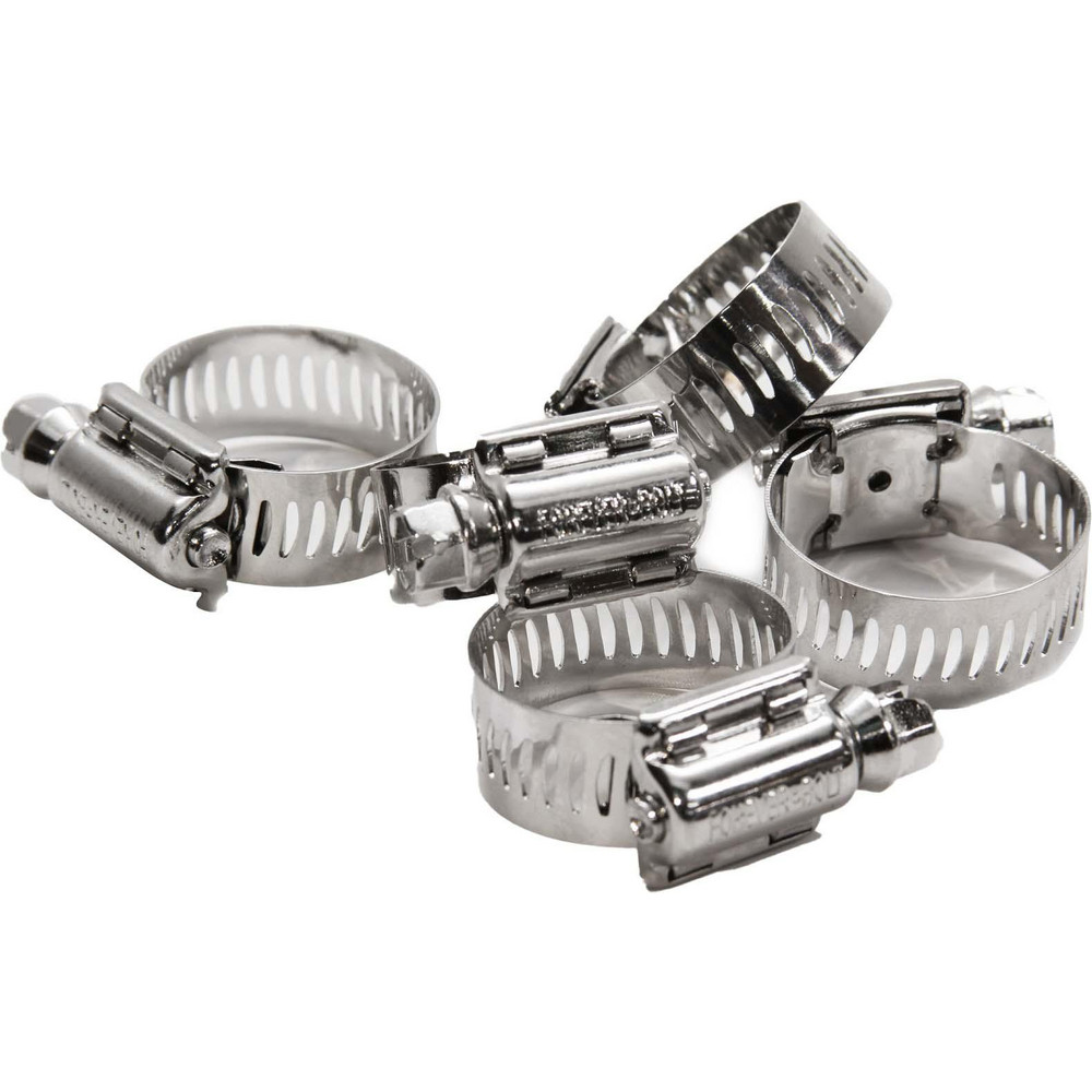 Foreverbolt Worm Gear Clamps; Clamp Type: Worm Drive; Minimum Dia (mm): 1.250; Minimum Dia (Fractional Inch): 11/16; Minimum Dia (Decimal Inch): 1.2500; Maximum Dia (Decimal Inch): 1.2500; Maximum Dia (mm): 1.25; Maximum Dia (Inch - Fraction - 4 Decimals): 1-1/4 - FBHCLP12P5