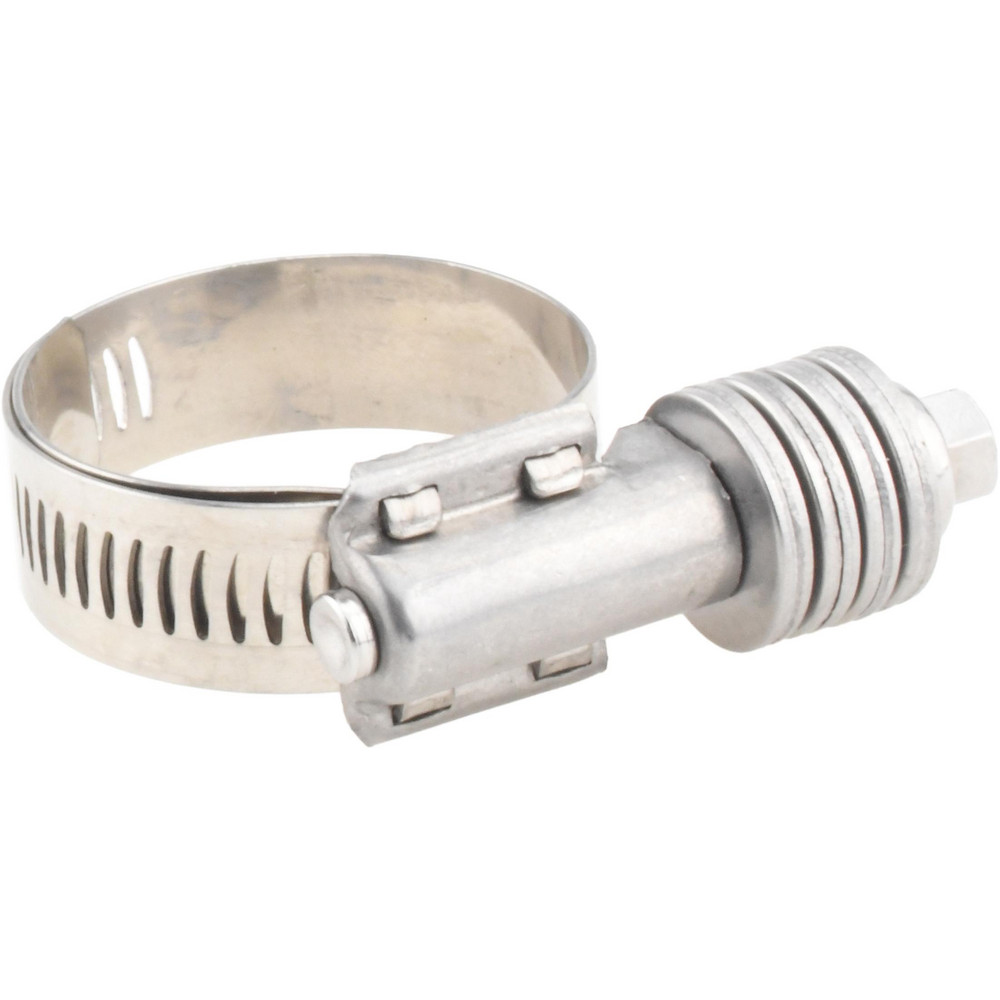 Value Collection Constant Torque Clamp: 1.024 to 1.75" Hose, 5/8" Wide, Stainless Steel - MS09B2645