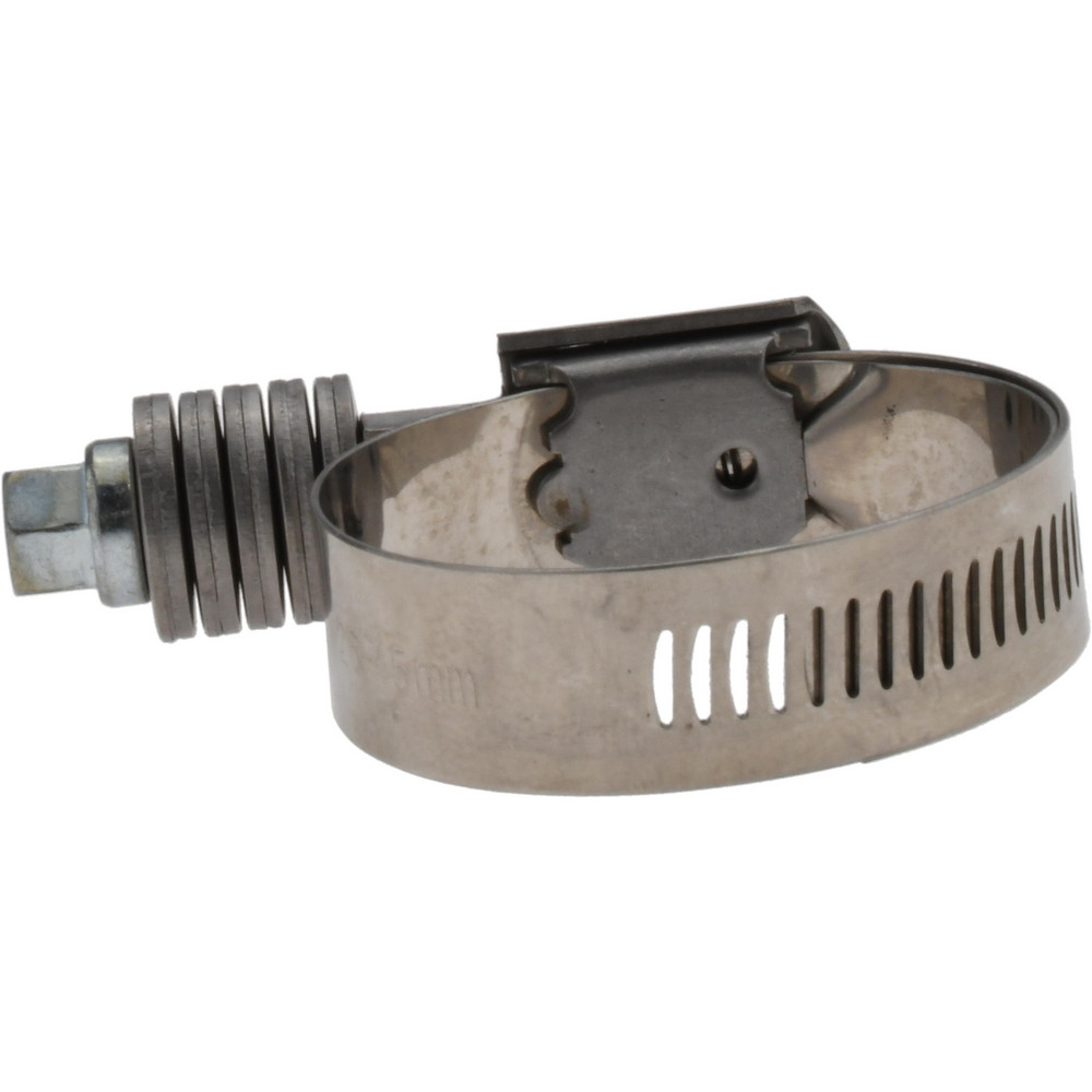 Value Collection Constant Torque Clamp: 1.024 to 1.75" Hose, 5/8" Wide, Stainless Steel - MS09B2645