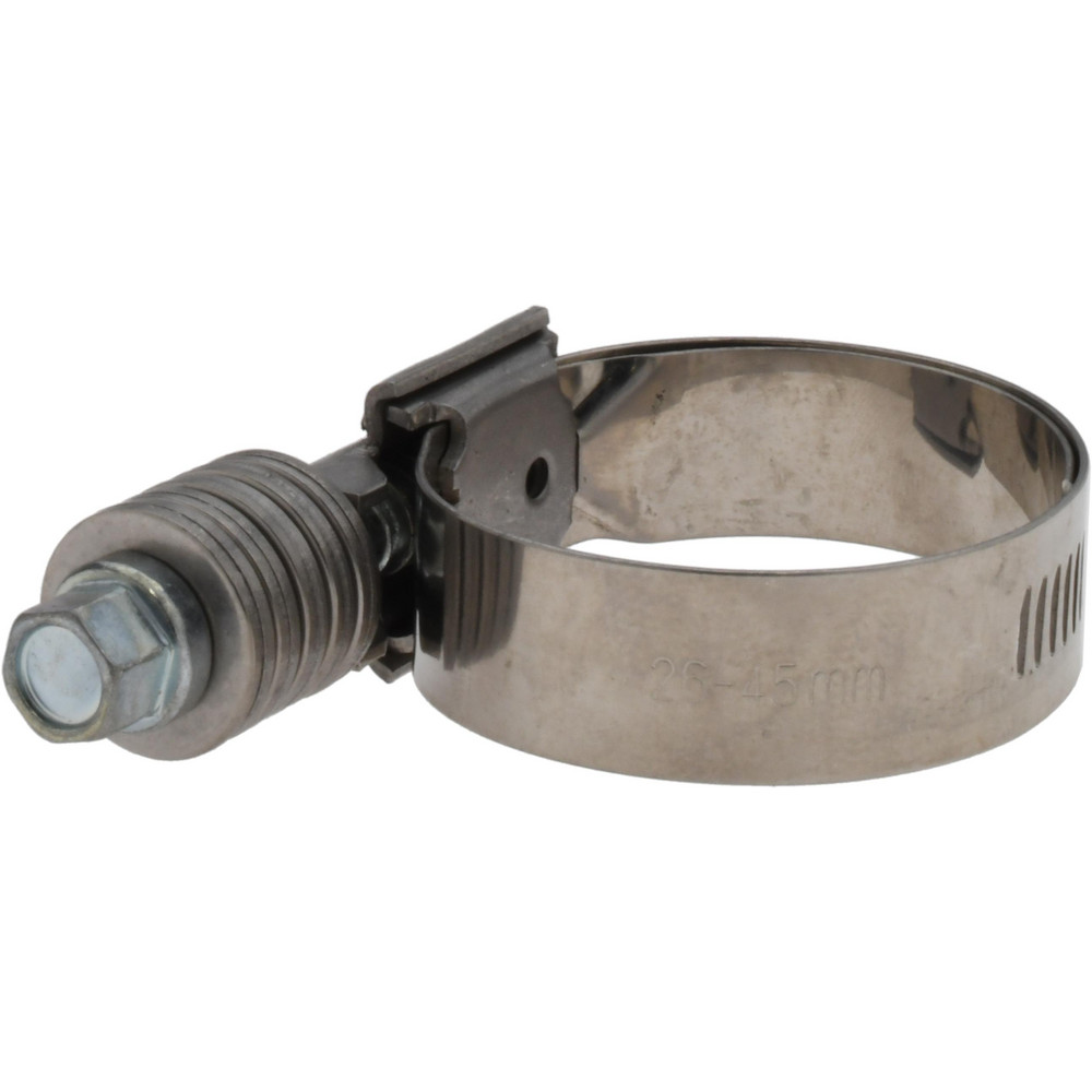 Value Collection Constant Torque Clamp: 1.024 to 1.75" Hose, 5/8" Wide, Stainless Steel - MS09B2645