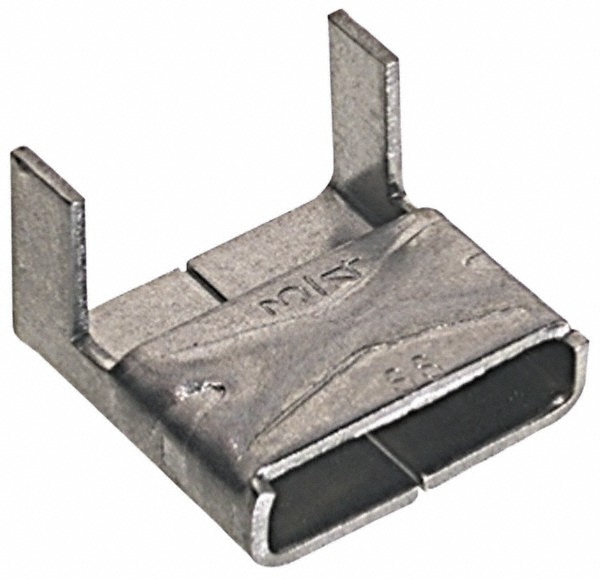 Band-It Strapping Buckles: Banding Strap, Stainless Steel, 1 - L15599