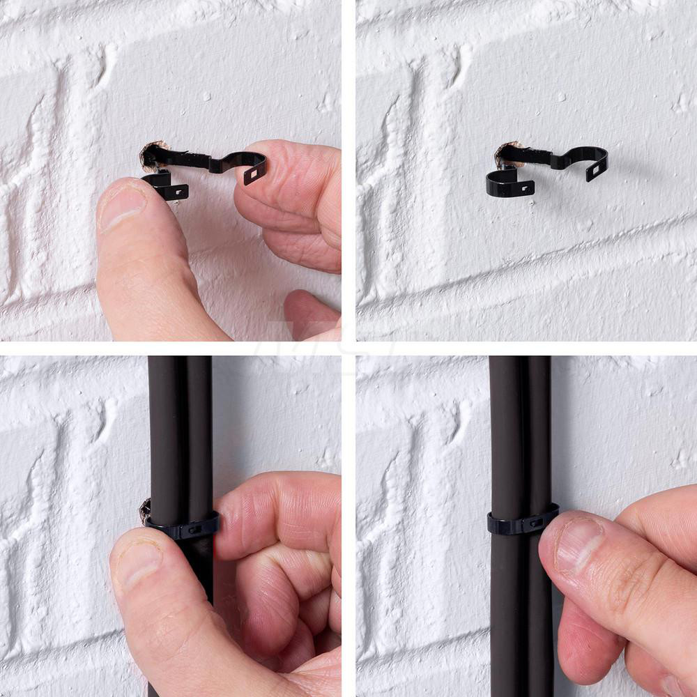 D-Line Cable Support Hook: Steel, Pre-Galvanized Finish - SD-STAG8TB/50