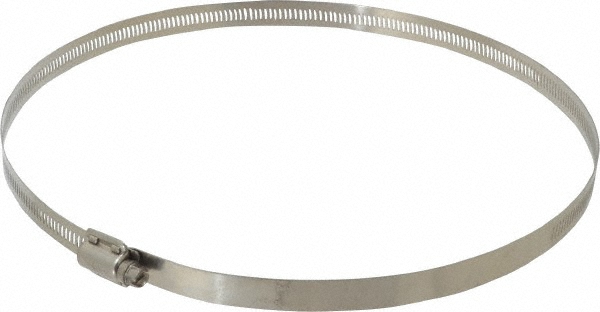 Value Collection Worm Gear Clamp: SAE 152, 2 to 10" Dia, Stainless Steel & Carbon Steel Band - MS01B51254-THA