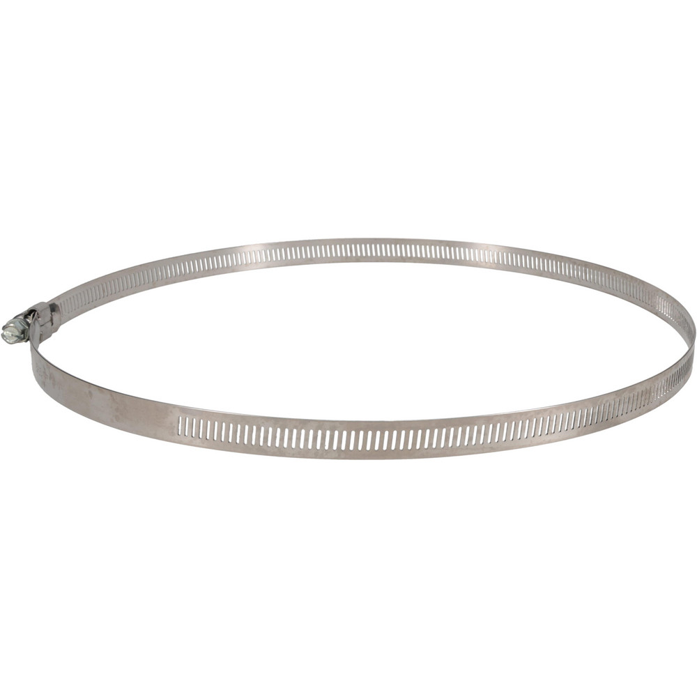 Value Collection Worm Gear Clamp: SAE 152, 2 to 10" Dia, Stainless Steel & Carbon Steel Band - MS01B51254-THA
