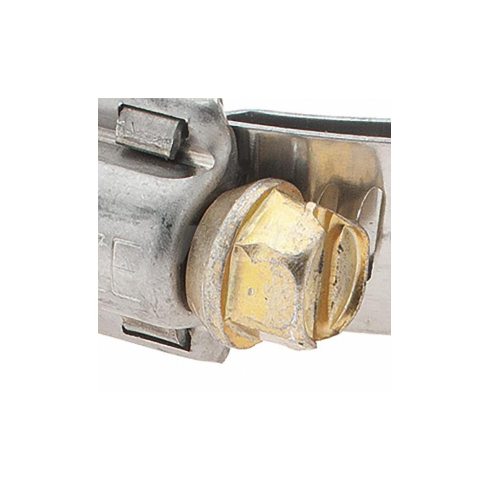 Made in USA Worm Gear Clamp: SAE 64, 3-9/16 to 4-1/2" Dia, Stainless Steel Band - 9264 BW