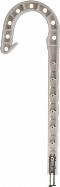 Oatey Drain, Waste & Vent Pipe Hook: 4" Pipe, Acrylonitrile Butadiene Styrene - 33743