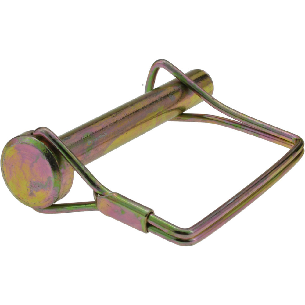 Empire Adjustable Clevis Hanger: 1-1/2" Pipe, 3/8" Rod, Carbon Steel, Copper-Plated - 110CTI0150