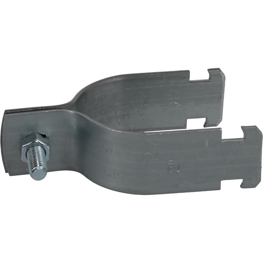PRO-SOURCE Framing Channel & Strut Mounted Clamps: Pipe Clamp, Carbon Steel, 2 - EGSP9 60