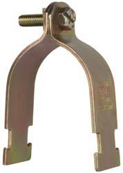 PRO-SOURCE Framing Channel & Strut Mounted Clamps: Pipe Clamp, Carbon Steel, 2 - EGSP9 60