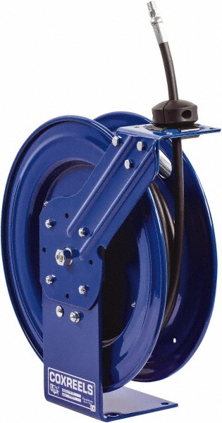 CoxReels Hose Reel with Hose: 3/8" ID Hose x 30', Spring Retractable - P-MP-330