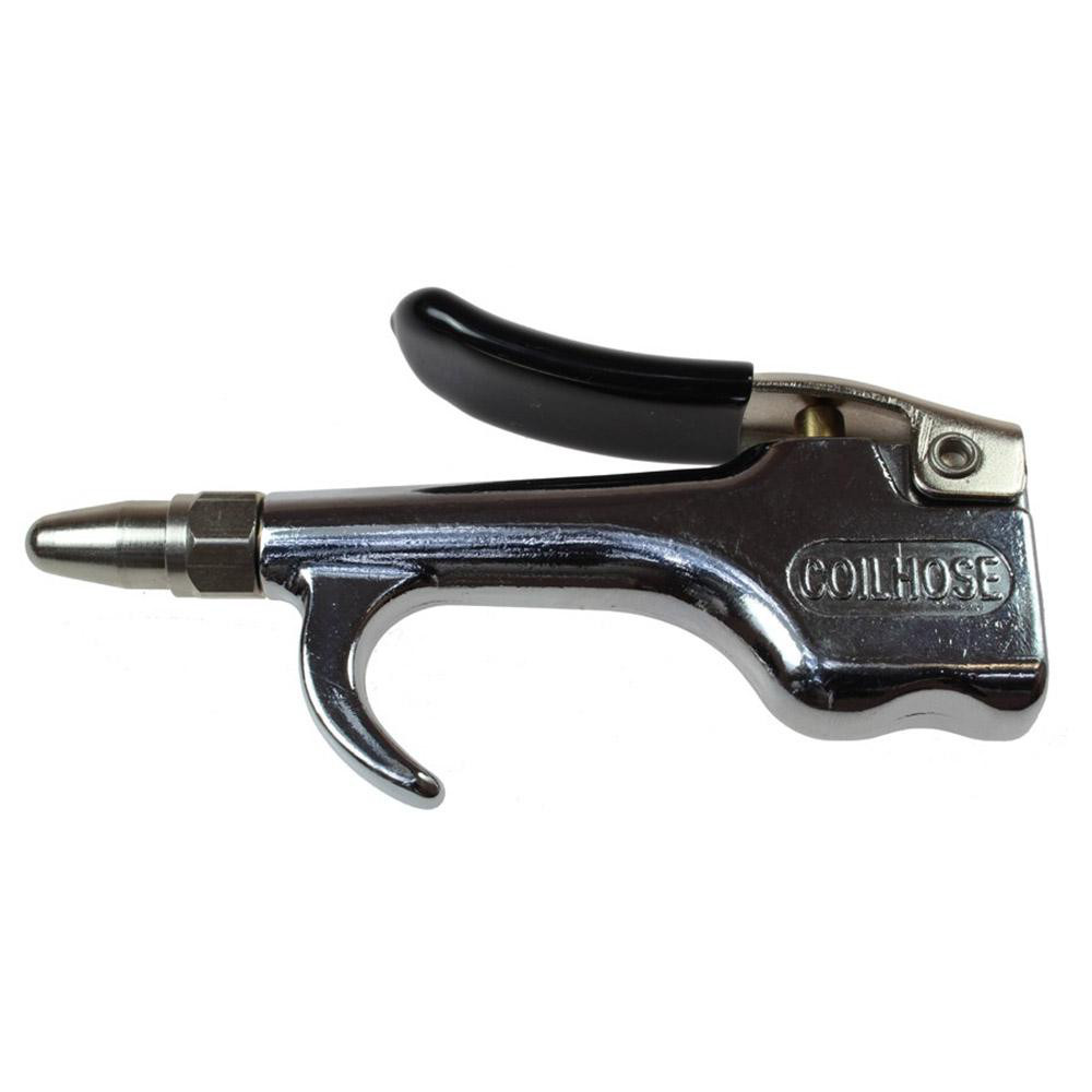 Coilhose Pneumatics Air Blow Gun: Safety Extension Tube with Siphon Spray, Thumb Lever - 602