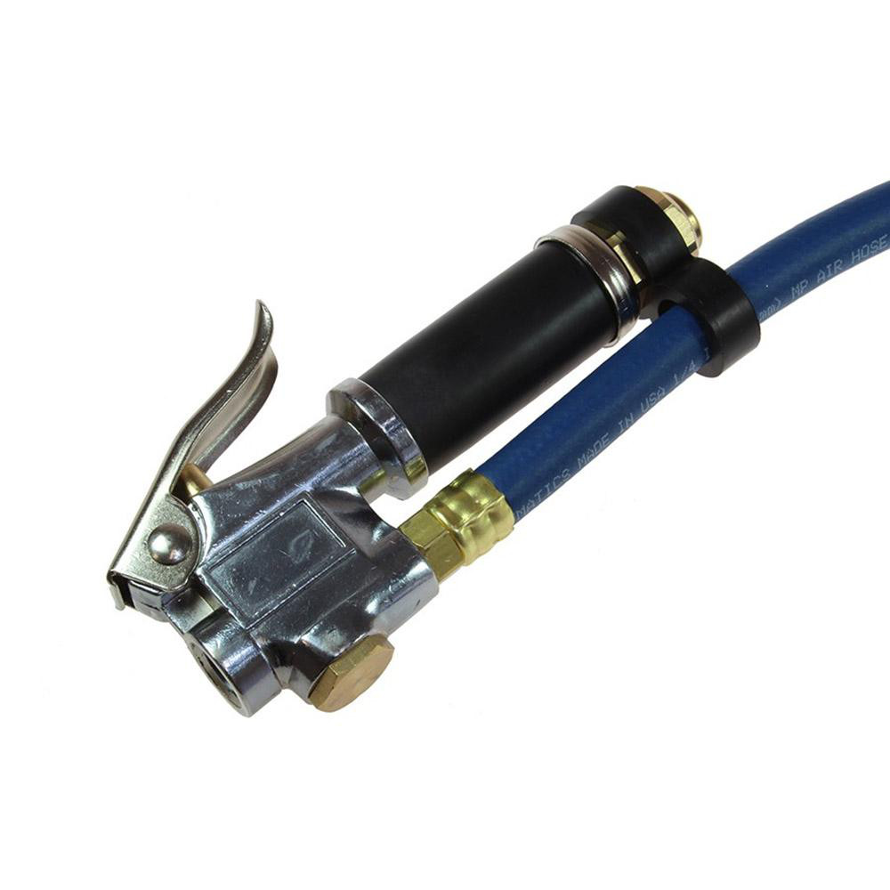 Coilhose Pneumatics 90 Max psi Open Check Zinc Inflator Gauge - TGC091