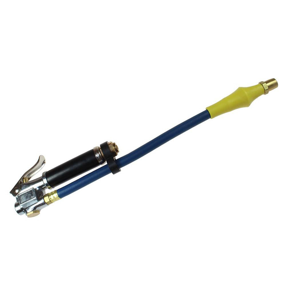 Coilhose Pneumatics 90 Max psi Open Check Zinc Inflator Gauge - TGC091